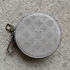 LV luxury inspired circle coin purse wallet
